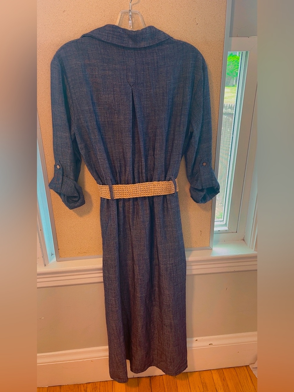NEW ! ZARA BELTED
MIDI DRESS SIZE S 
🚨FIRM PRICE NO DISCOUNT ON THIS DRESS - Picture 4 of 13